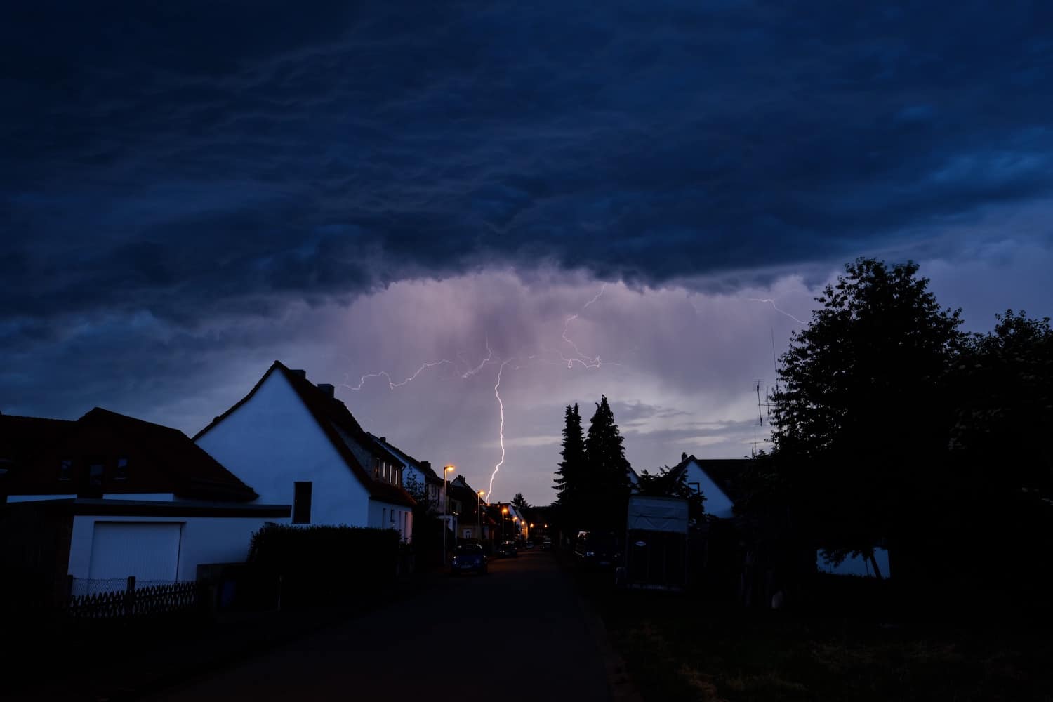 storm damage kettering lightning