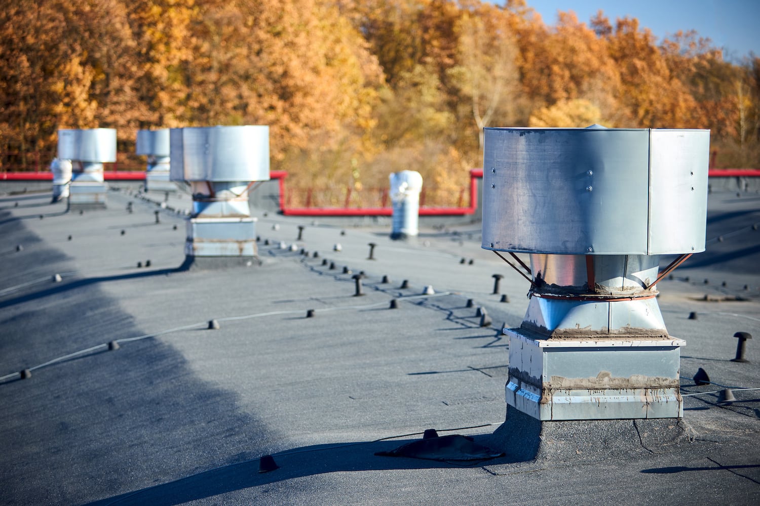 Sugarcreek Commercial Roofing vents