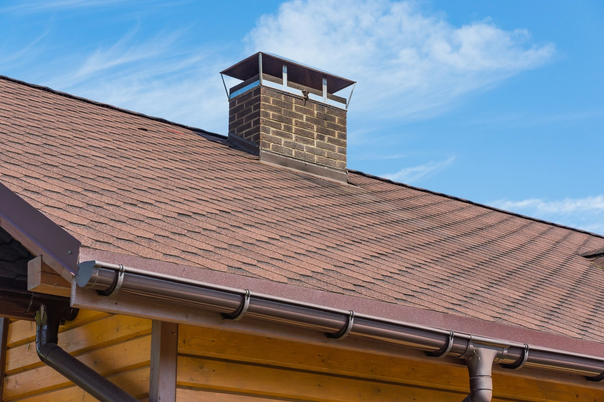 brown asphalt shingle roof