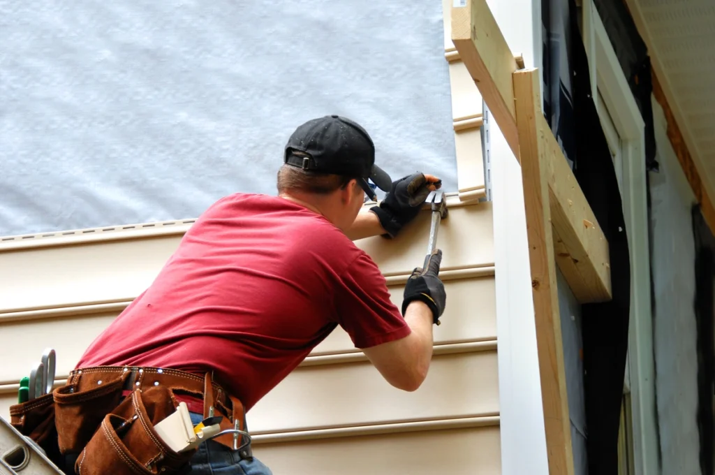 installing siding