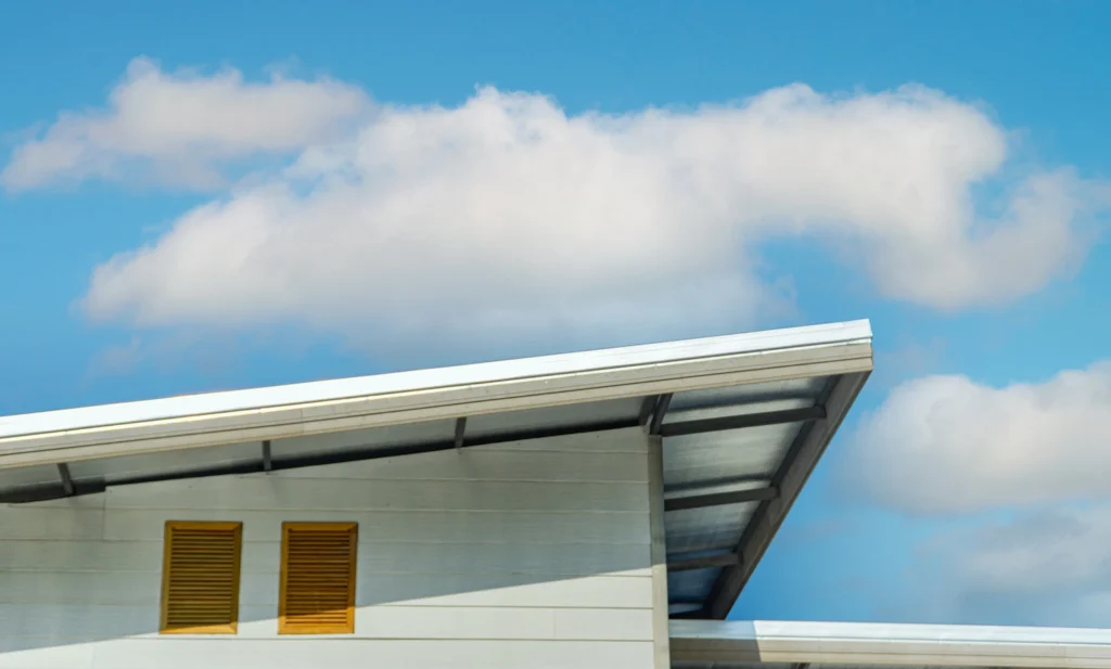 metal roof accents unique overhang