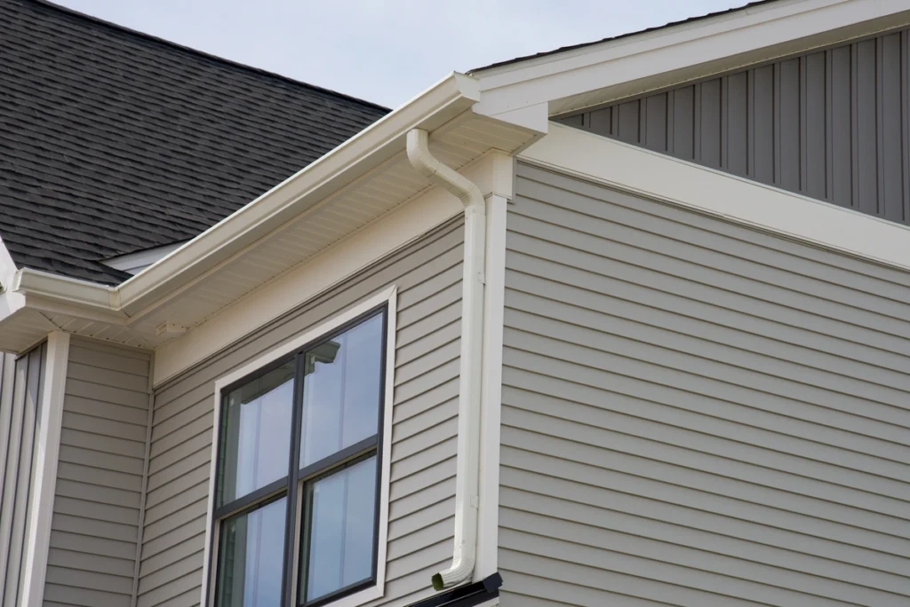 Gutter on House