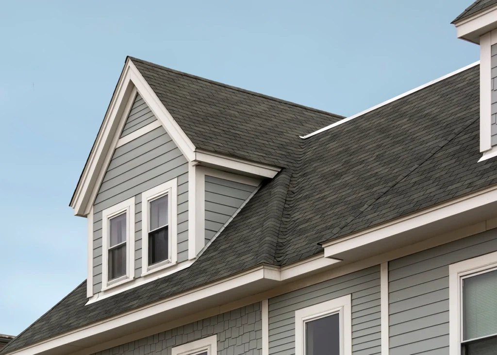 shingle roof house