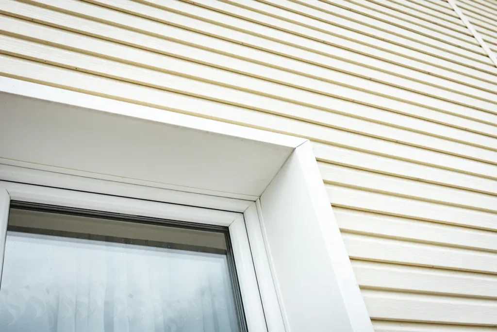 cream colored siding