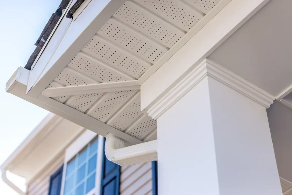 white soffits