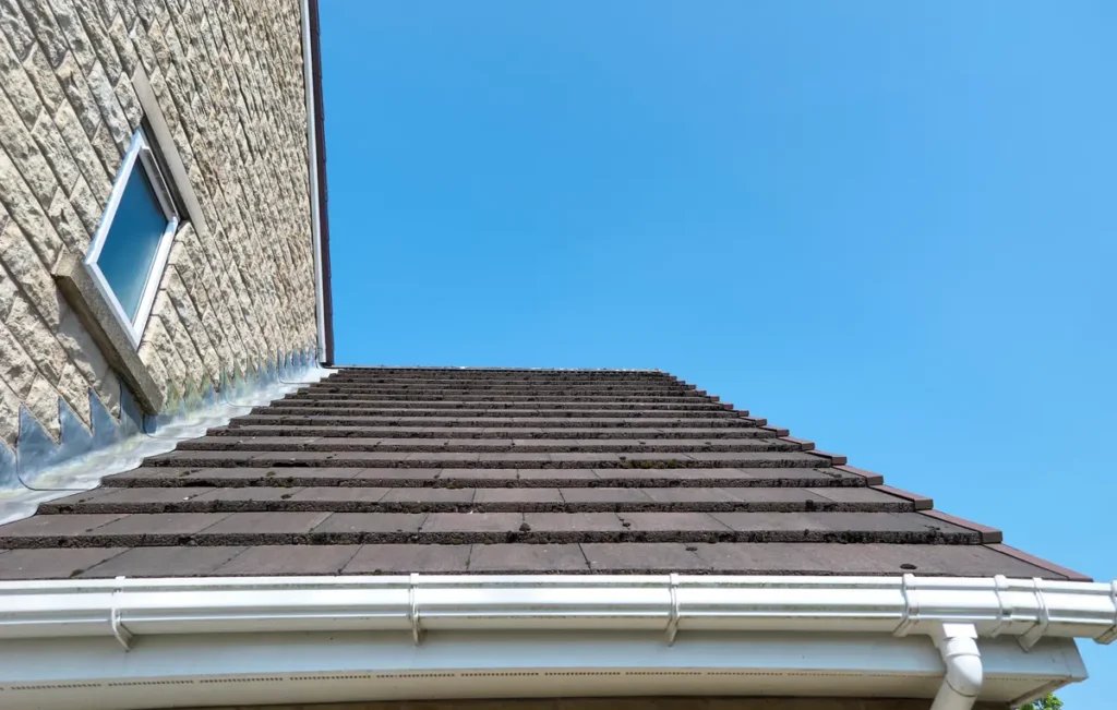 edge of a roof