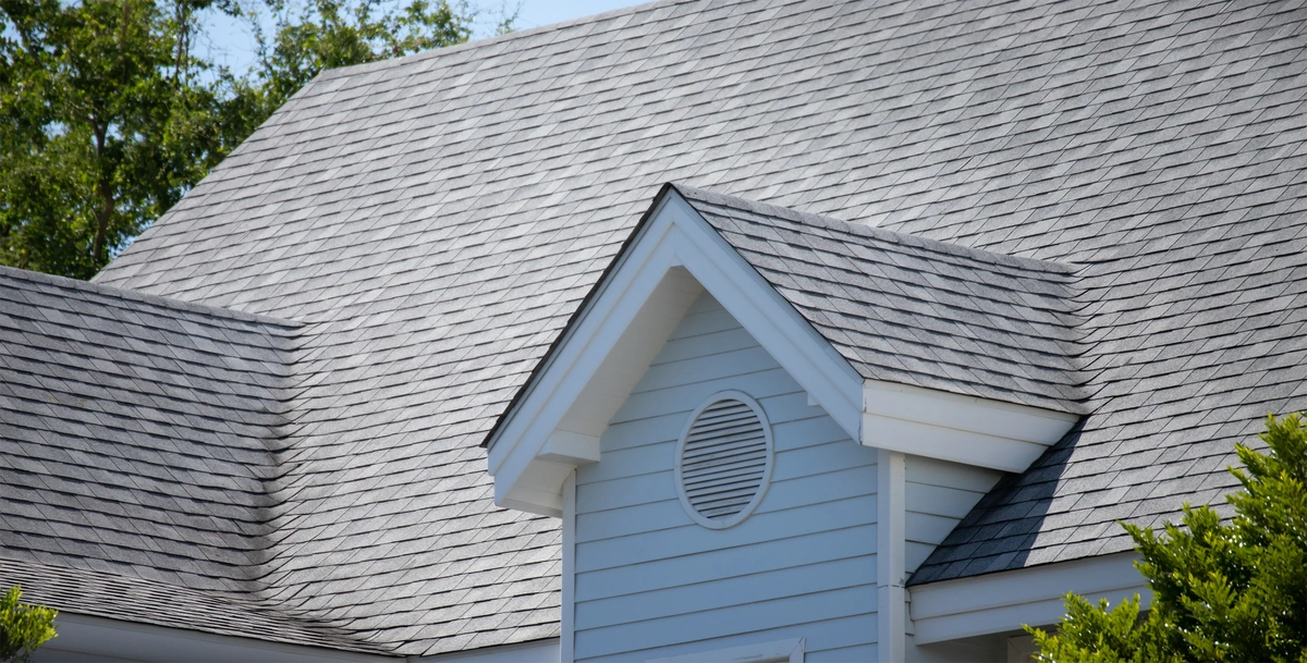 vandalia oh house with gray shingle roof