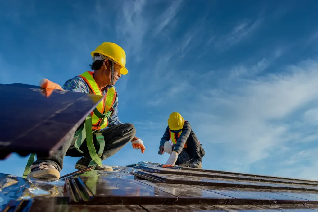 workers in hard hats