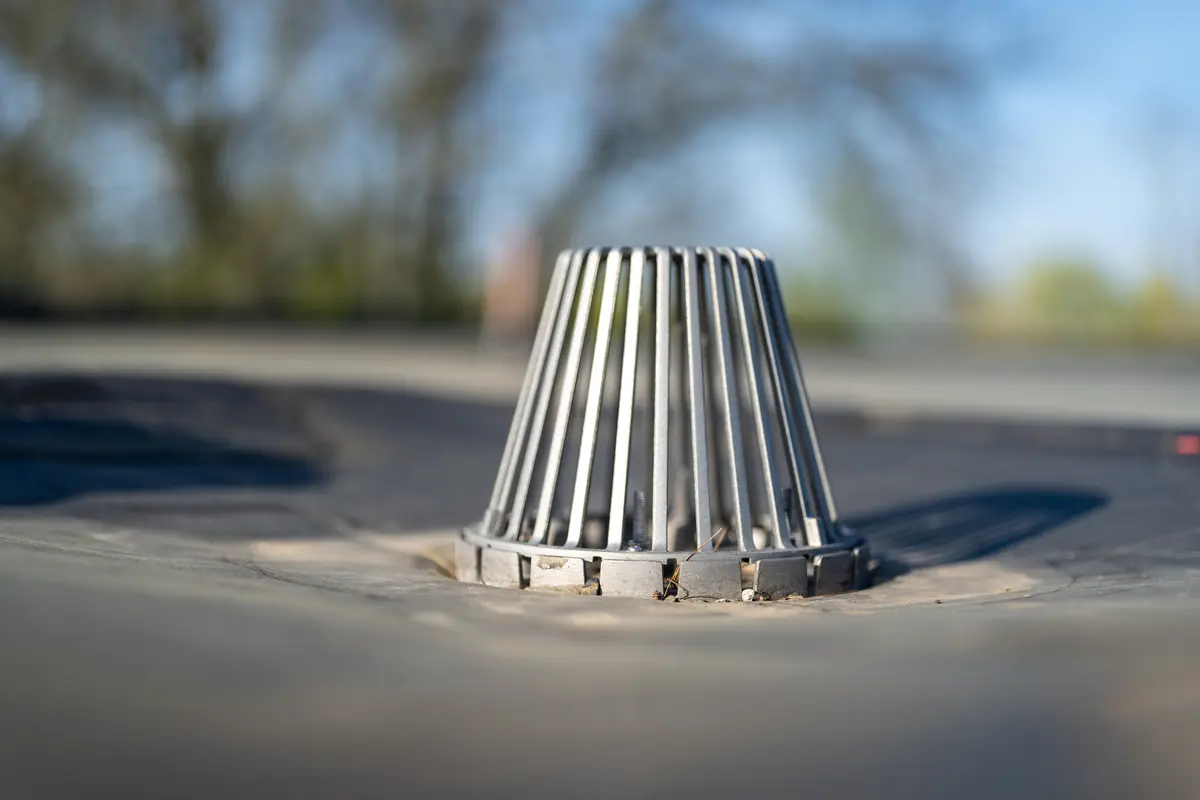 drain for roof