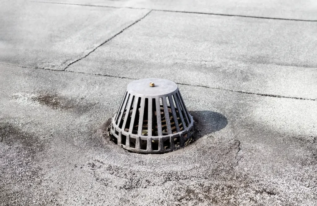 roof drain commercial roof