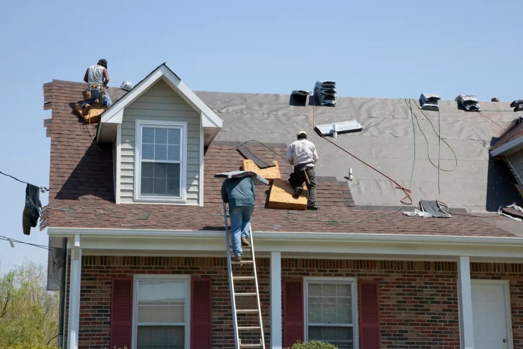 shingle roof installation