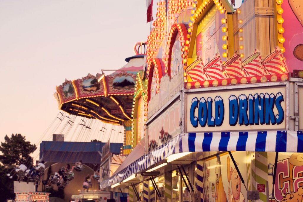 county fair food truck booth