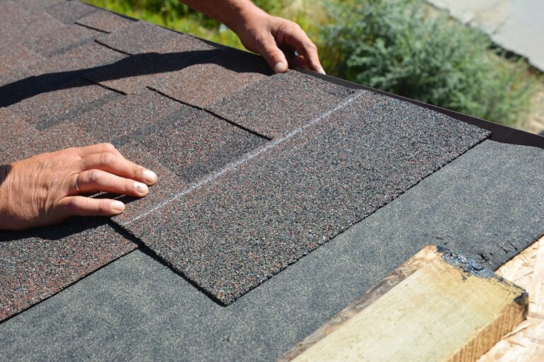 Asphalt Shingles Installation.