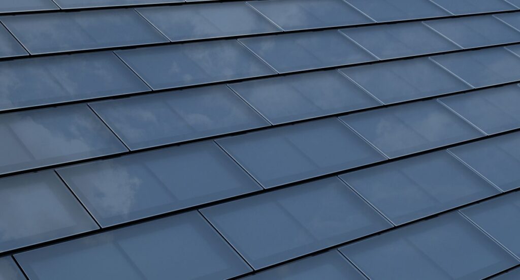 solar shingles vs solar panels crystal tiles close up