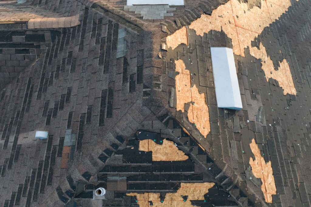 how to check for roof damage after a storm