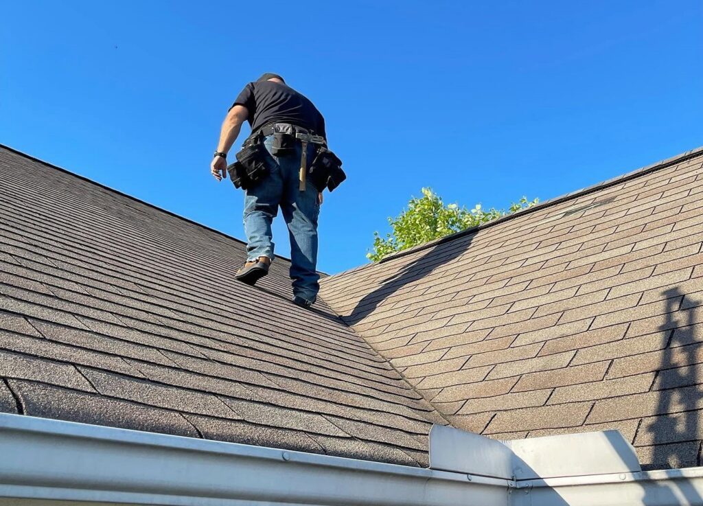 Roof inspection by Johnson Restoration