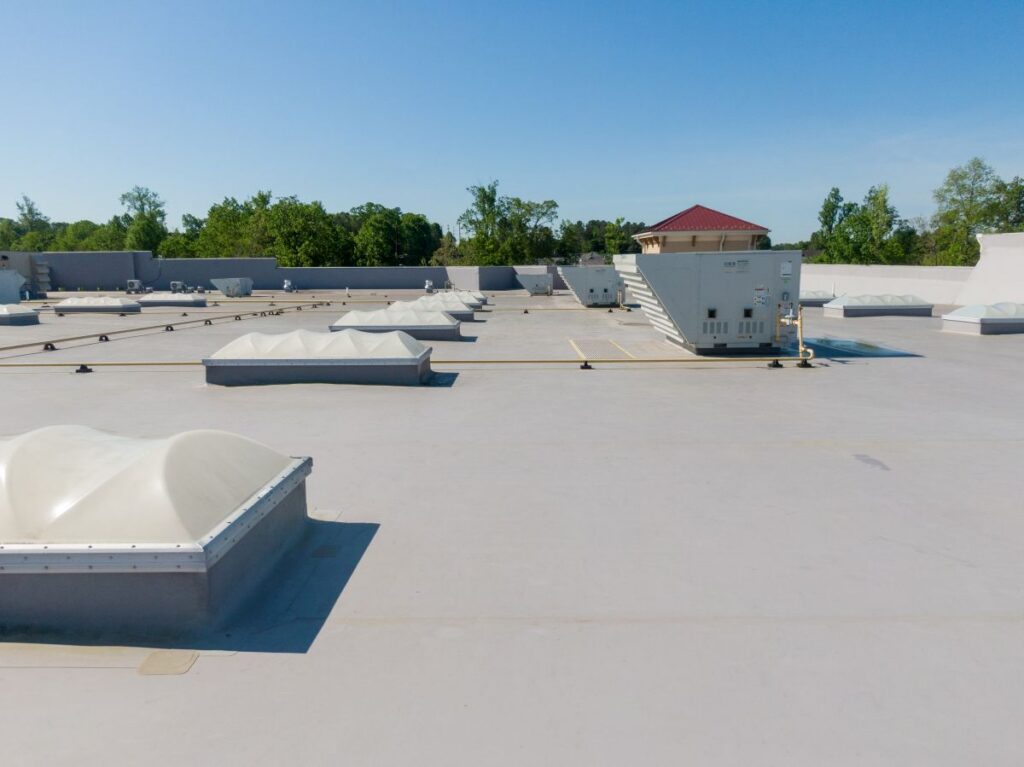 tpo roofing colors white roof hvac vent